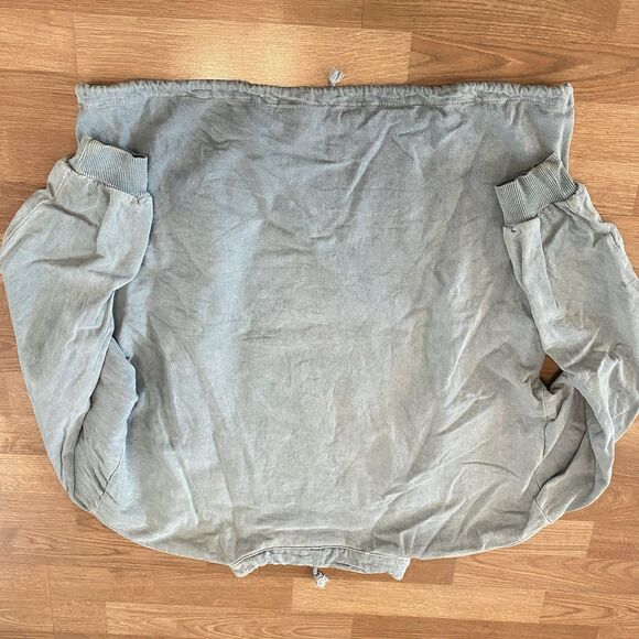 Vintage 80s 90s by Taylor USA Cotton Denim Pullover Dolphin Art L/XL surfer - Picture 12 of 13